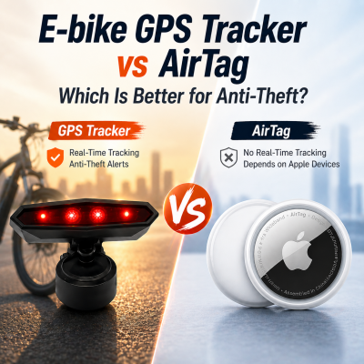 E-bike GPS Tracker vs AirTag – Which Is Better for Anti-Theft?